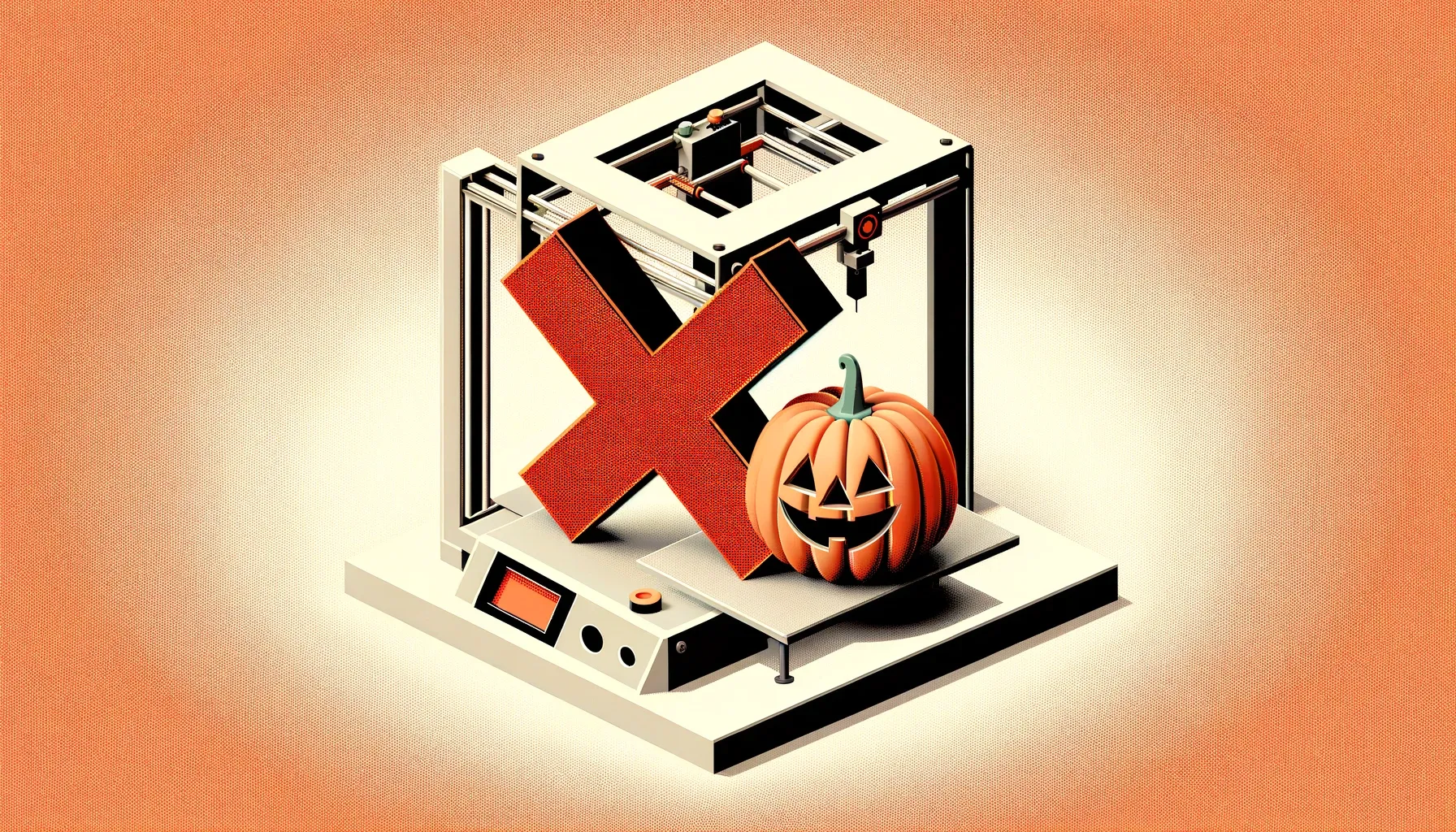 Putting an end to 3D printed Halloween models